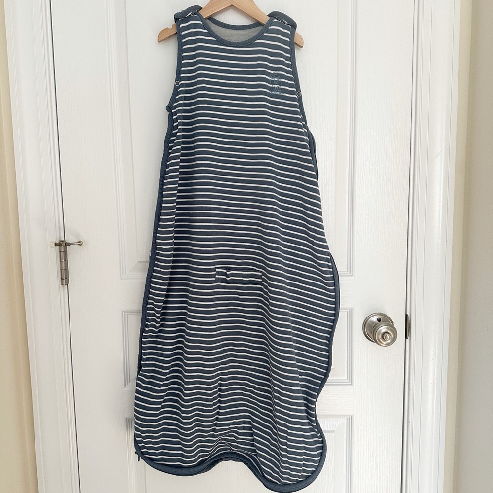 Woolino | 4 Season Ultimate Toddler Sleep Bag Merino Wool 2-4 Years Navy Blue